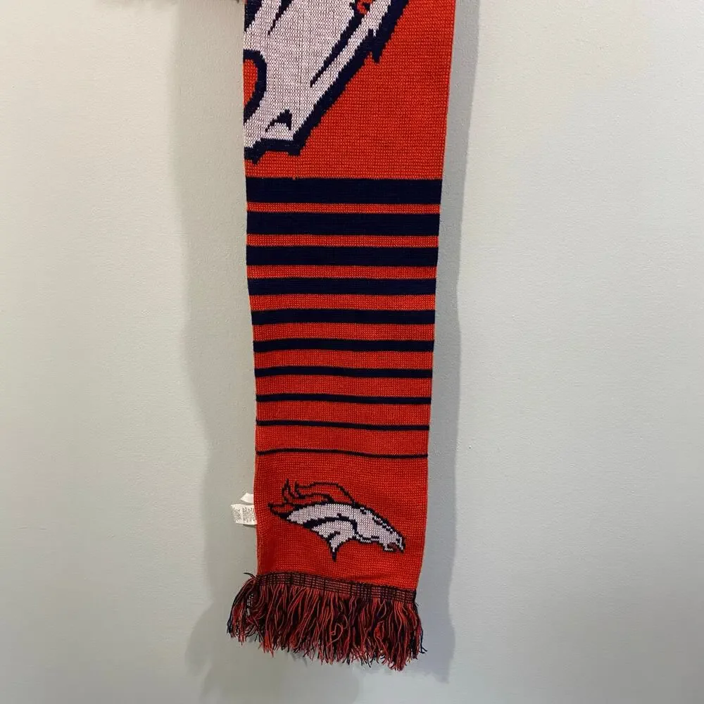 Forever Collectibles NFL Denver Broncos Orange Big Logo Scarf